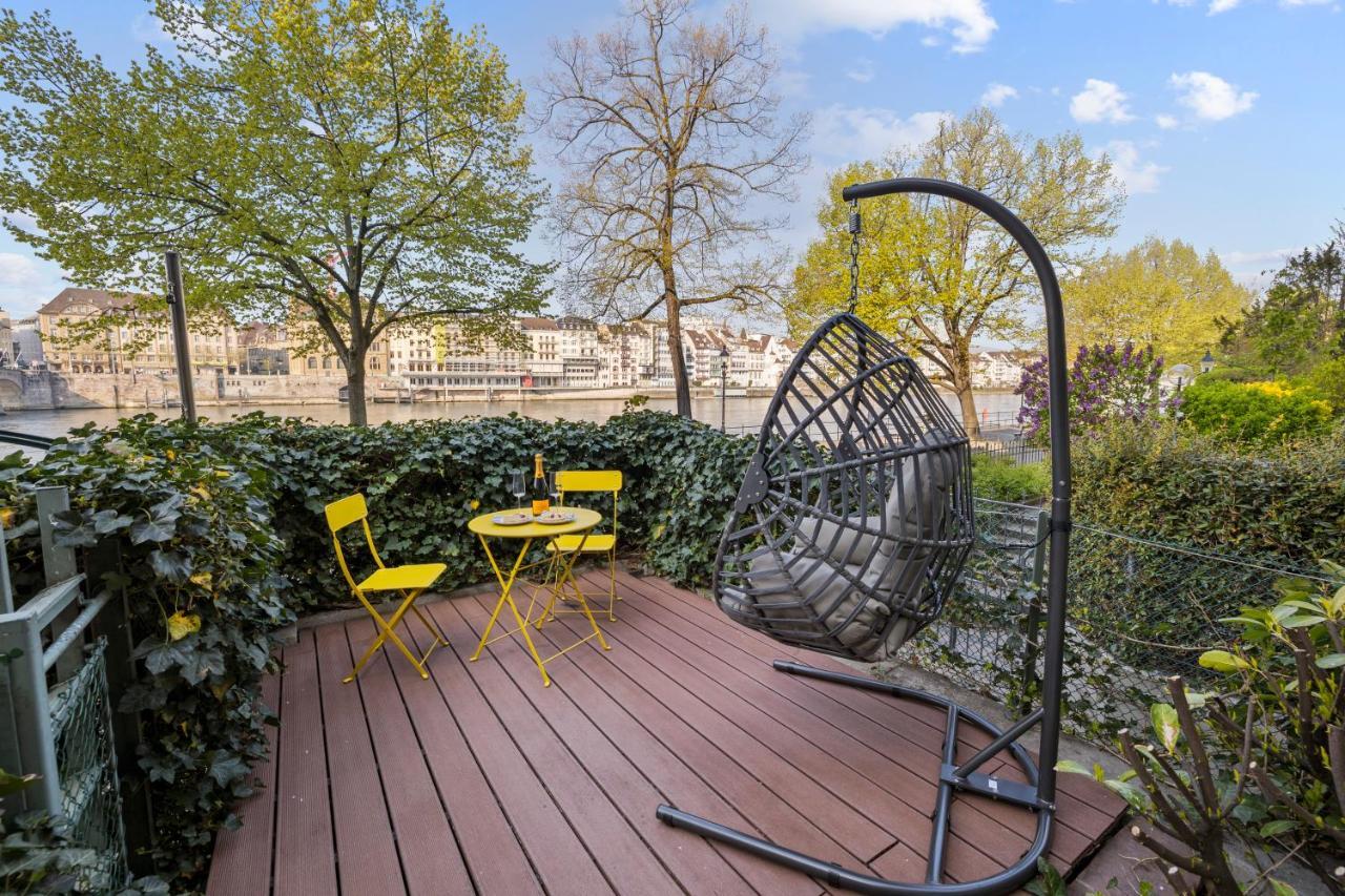 דירות True Basel - Zentral I Terrasse Mit Rheinblick מראה חיצוני תמונה